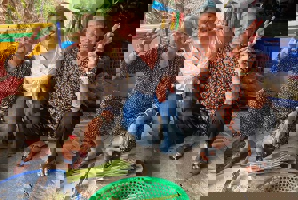 Community & Cultuur project Vietnam eten snijden 