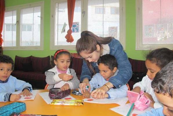 Project levensvaardigheden Marokko knutselen 