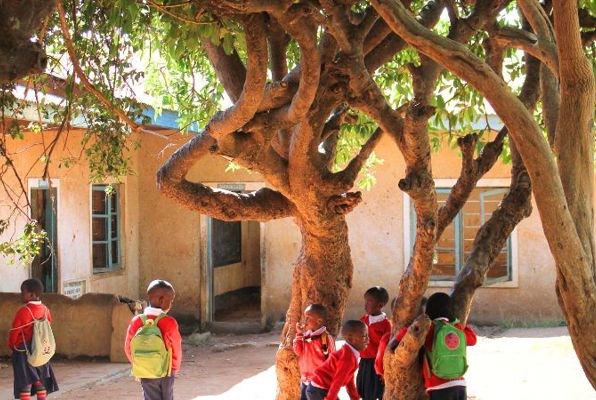 Onderwijs projecten in Tanzania Iringa buiten 