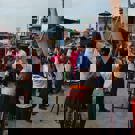 Akkelien vrijwilliger in Nepal aan het werk