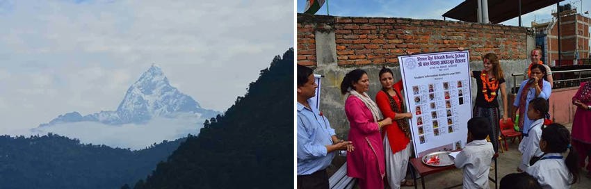 Vrijwilliger in het mooie Nepal