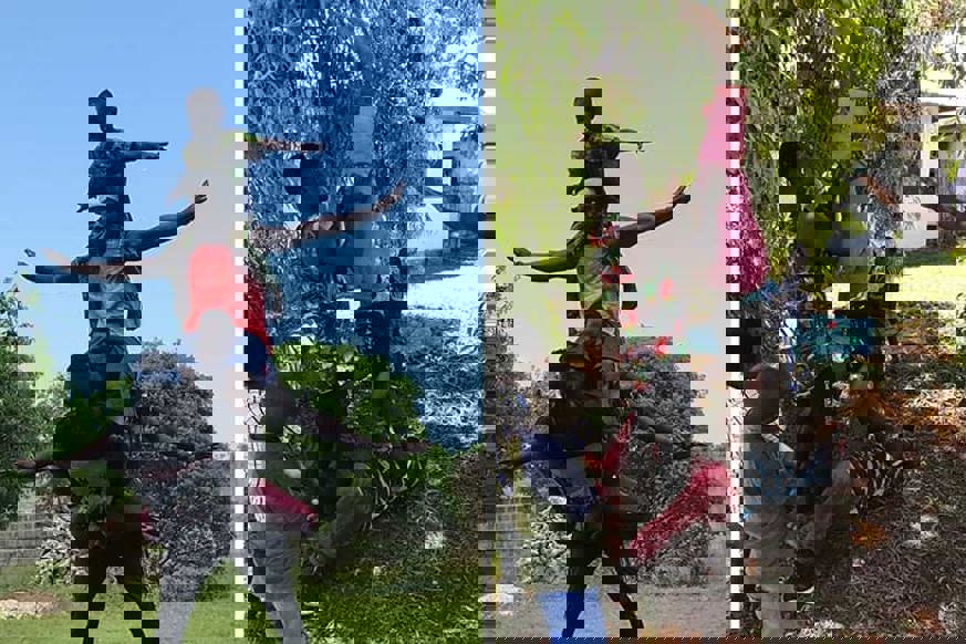 Vrijwilligerswerk op Zanzibar bewegen met de kinderen