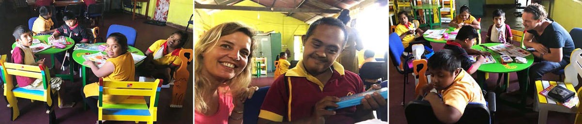 Vrijwilligerswerk Sri Lanka Gehandicaptenzorg collage